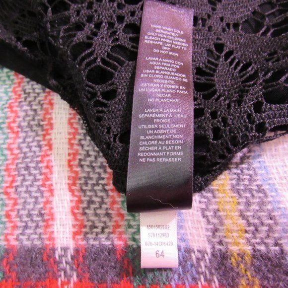 TRAVELERS by CHICO'S Black Witchy Eyelet Lace Sleeveless Cardigan Vest - S XS - Picture 7 of 8